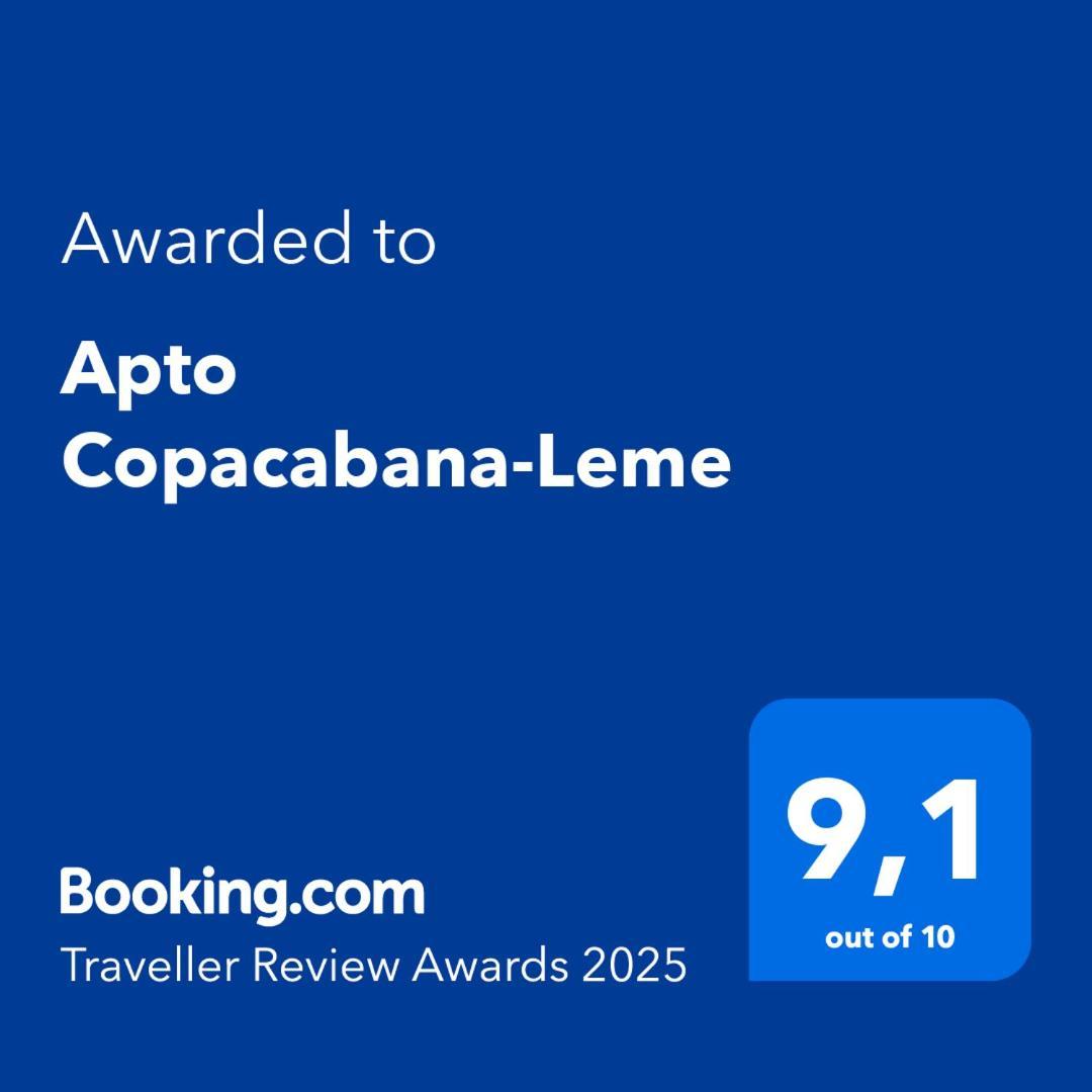Apto Copacabana-Leme Rio de Janeiro Exteriér fotografie